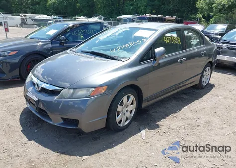 2010 Honda Civic Lx из США, поврежденный, VIN 2HGFA1F57AH535549